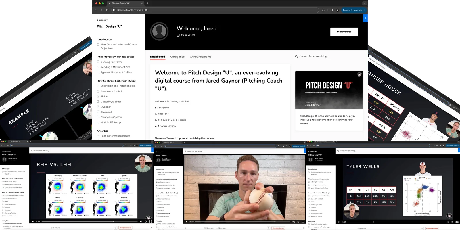 Pitch Design U course lessons